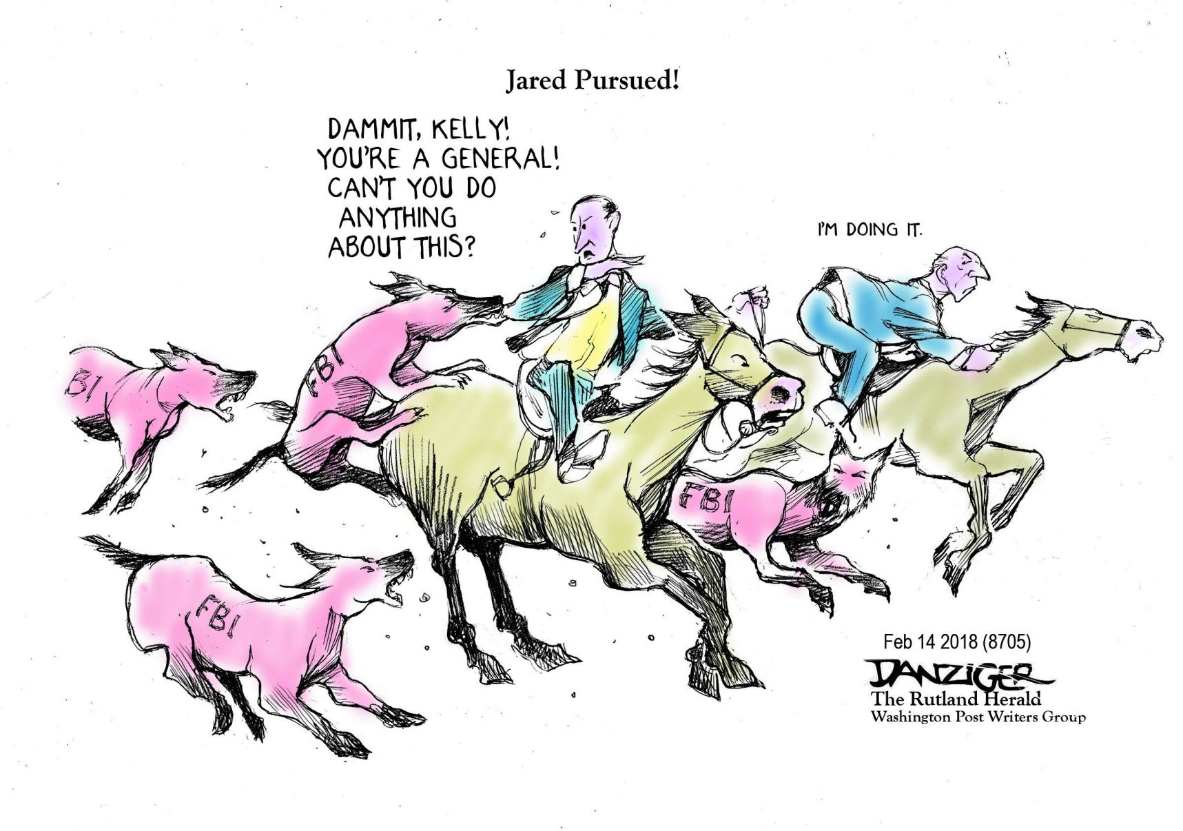 Jeff Danziger cartoon